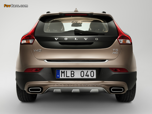Photos of Volvo V40 Cross Country T5 2012 (640 x 480)