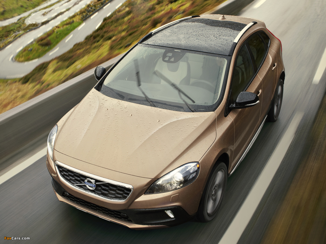 Pictures of Volvo V40 Cross Country T5 2012 (1280 x 960)