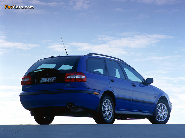 Volvo V40 AU-spec 1999–2002 wallpapers (640 x 480)