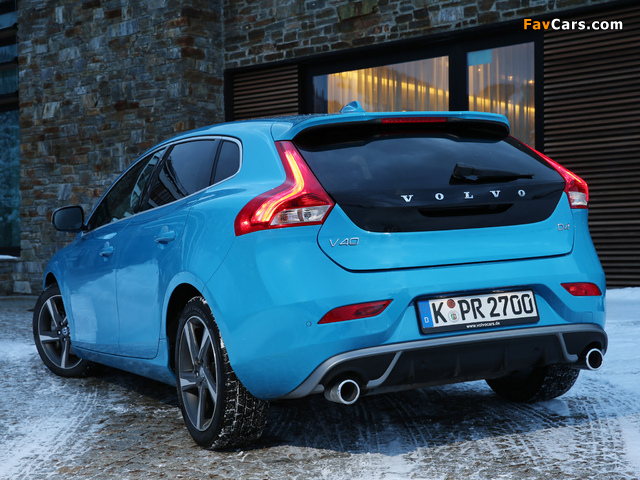 Volvo V40 R-Design 2012 pictures (640 x 480)