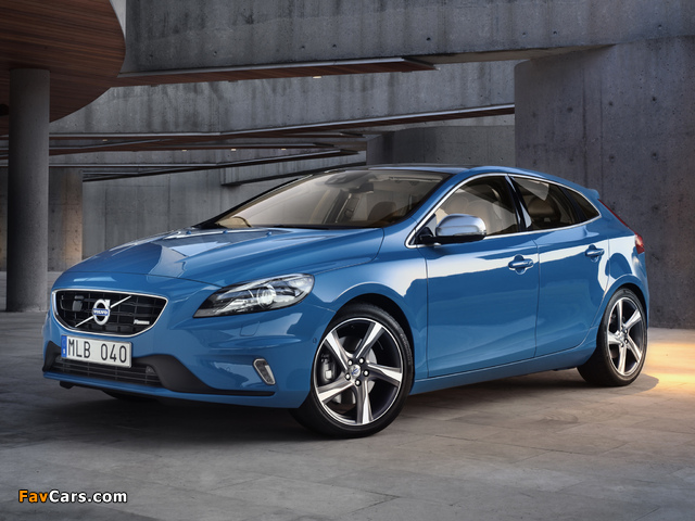 Volvo V40 R-Design 2012 wallpapers (640 x 480)