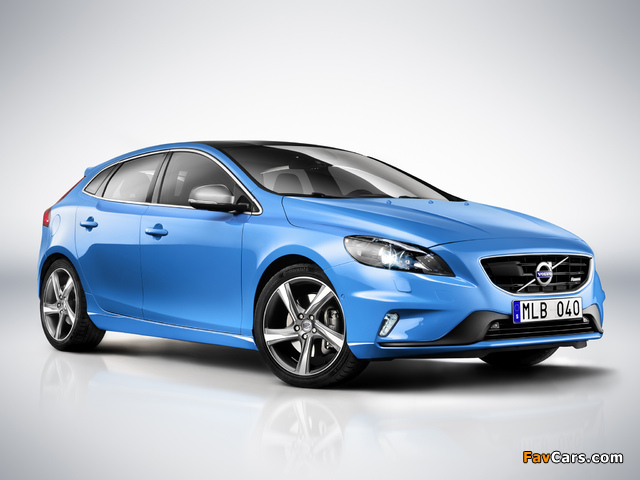 Volvo V40 R-Design 2012 wallpapers (640 x 480)