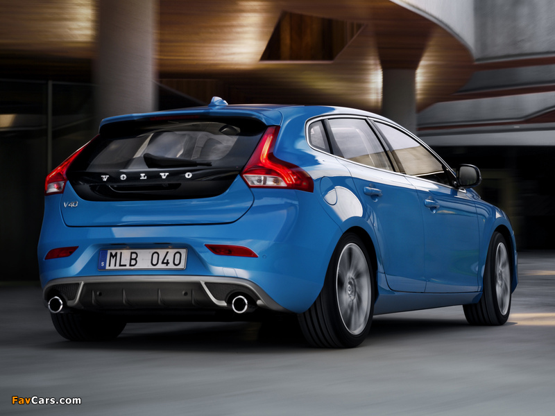 Volvo V40 R-Design 2012 wallpapers (800 x 600)