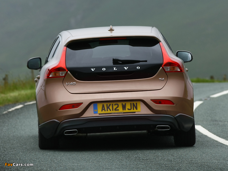 Volvo V40 T4 UK-spec 2012 wallpapers (800 x 600)