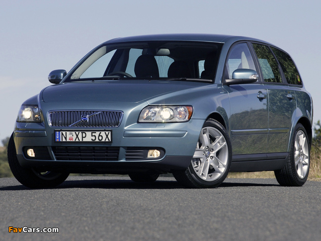 Images of Volvo V50 T5 AU-spec 2005–07 (640 x 480)