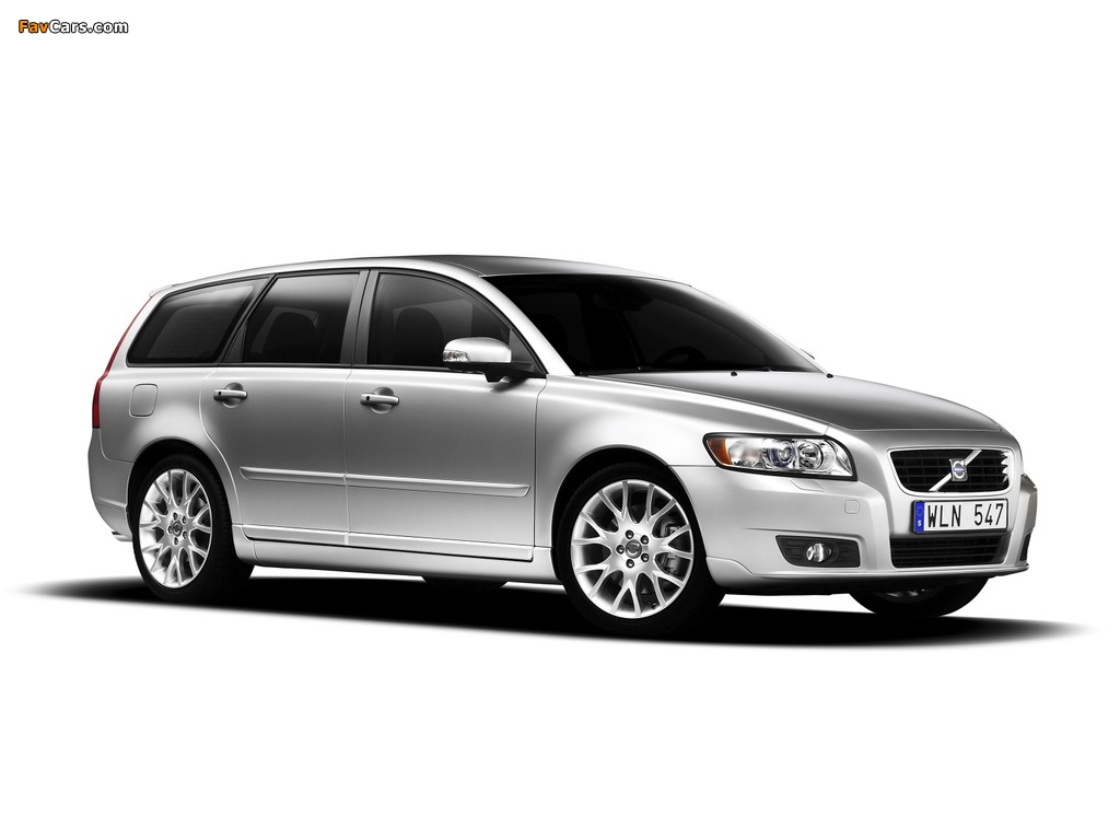 Images of Volvo V50 T5 2007–09 (1024 x 768)