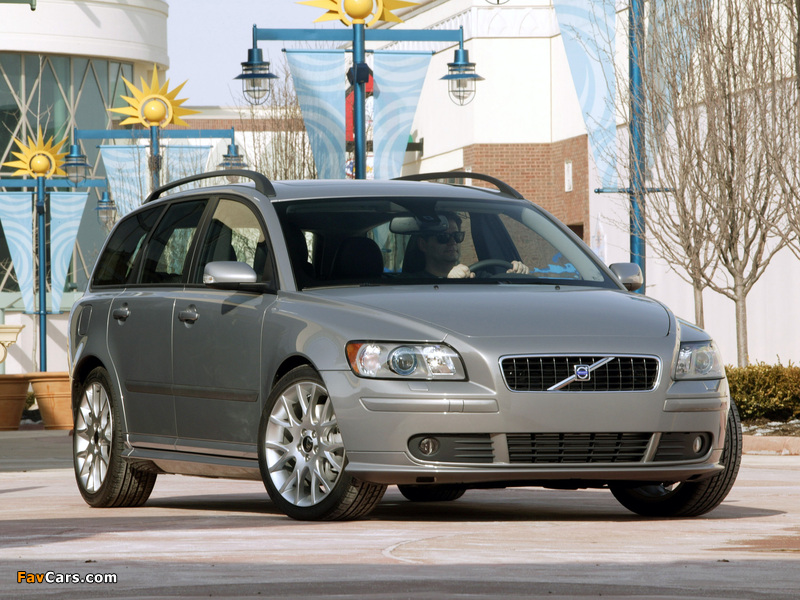 Pictures of Volvo V50 T5 2005–07 (800 x 600)