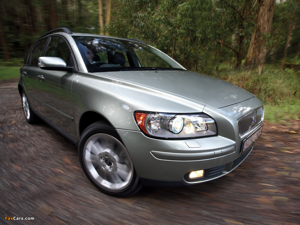 Pictures of Volvo V50 T5 AU-spec 2005–07 (1024 x 768)