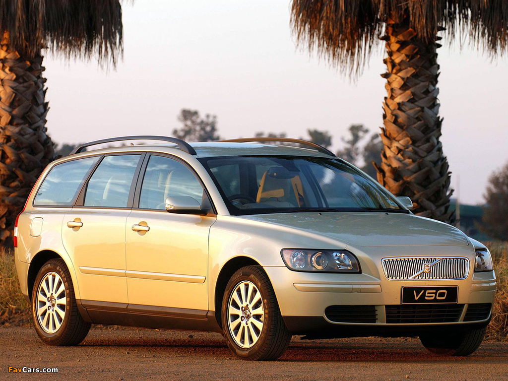 Volvo V50 ZA-spec 2004–07 images (1024 x 768)