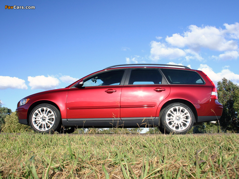 Volvo V50 T5 AU-spec 2005–07 wallpapers (800 x 600)