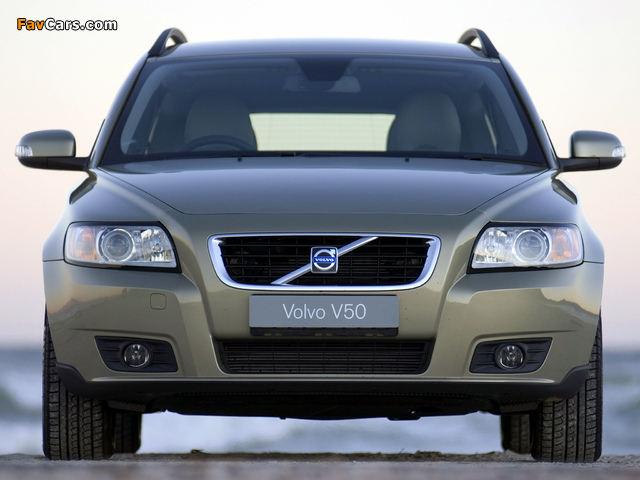 Volvo V50 ZA-spec 2007–09 images (640 x 480)