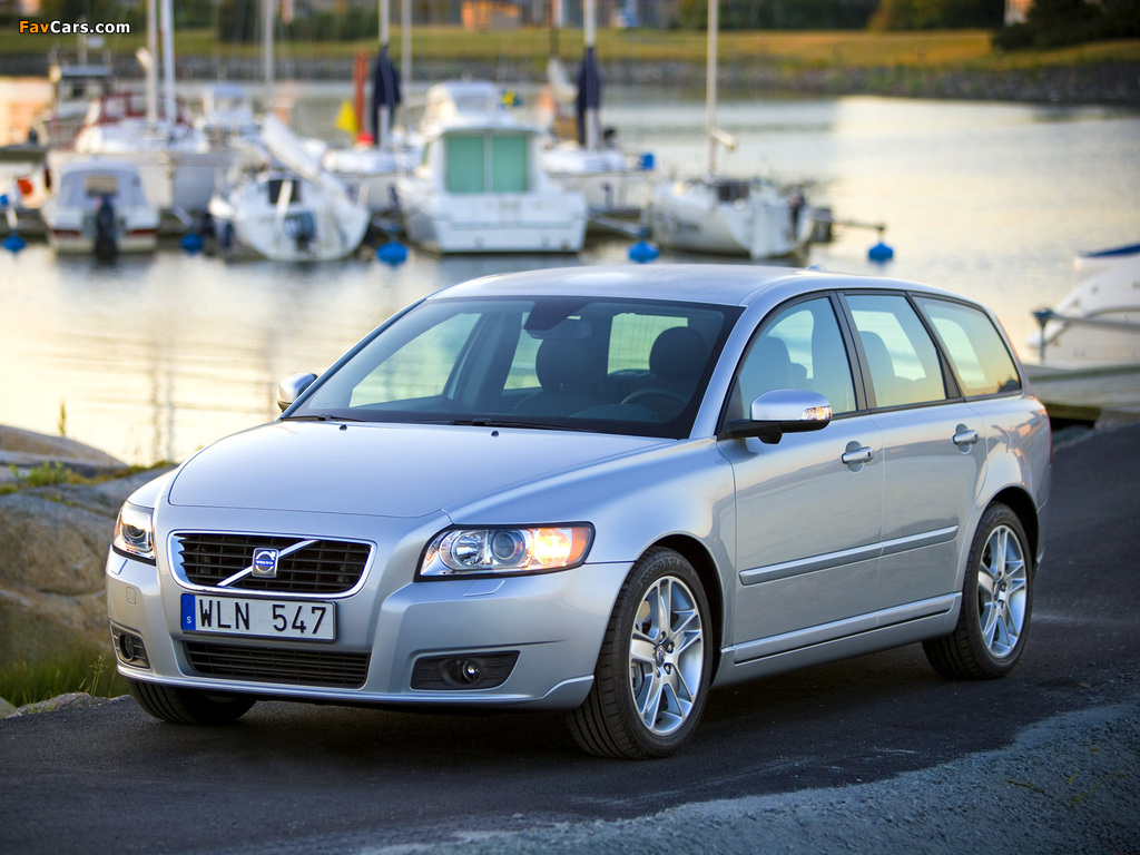 Volvo V50 T5 2007–09 images (1024 x 768)
