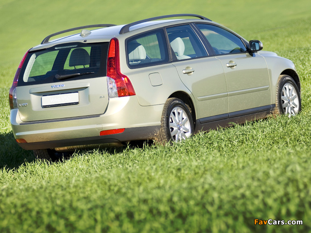 Volvo V50 ZA-spec 2007–09 images (640 x 480)