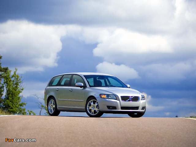 Volvo V50 T5 2007–09 photos (640 x 480)