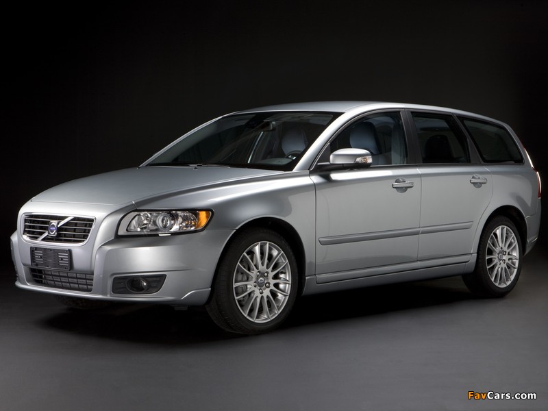 Volvo V50 2.0D 2007–09 pictures (800 x 600)