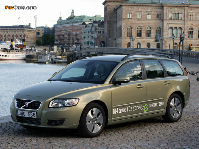 Volvo V50 DRIVe 2009 images (640 x 480)
