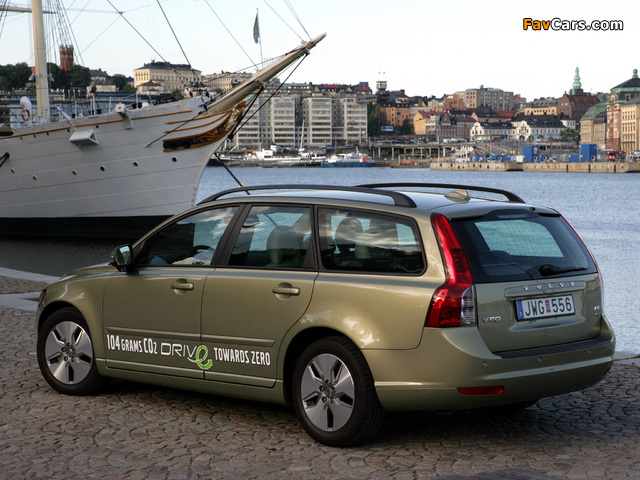 Volvo V50 DRIVe 2009 images (640 x 480)