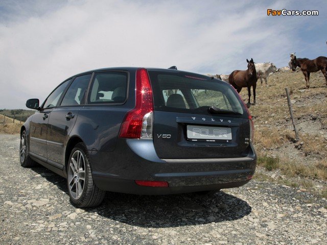 Volvo V50 Polar 2009 pictures (640 x 480)