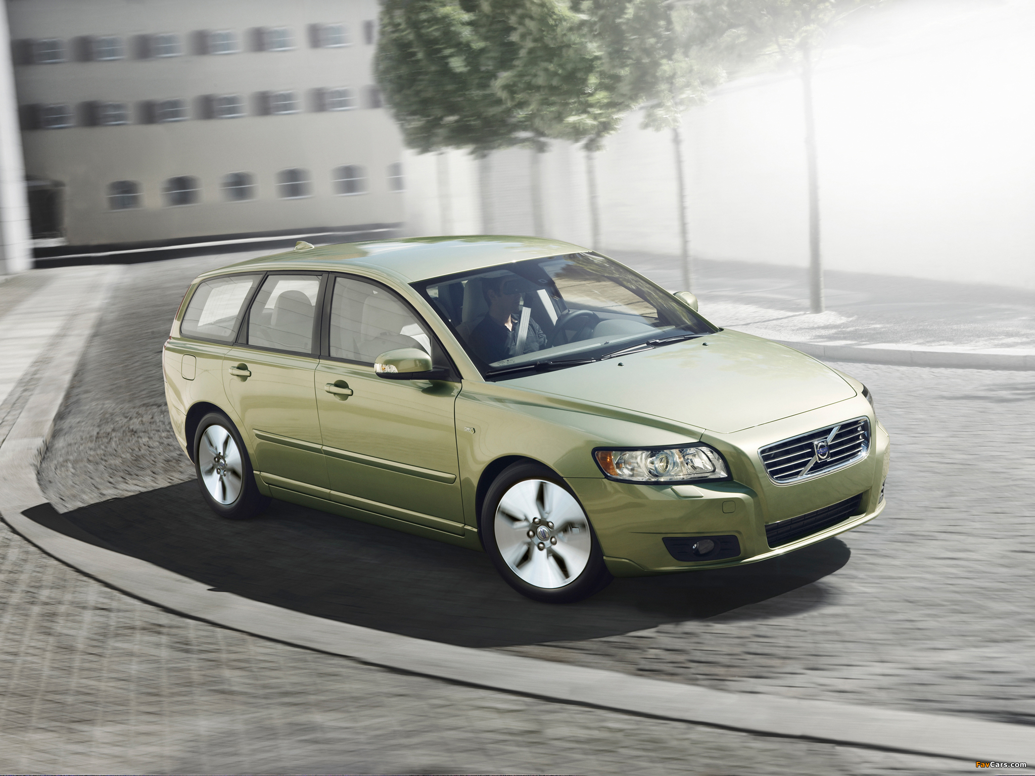 Volvo V50 DRIVe 2009 wallpapers (2048 x 1536)