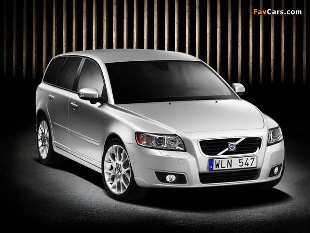 Volvo V50 T5 2007–09 wallpapers (640 x 480)
