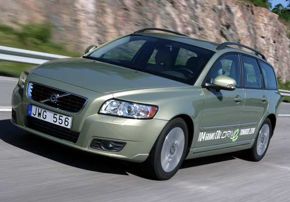 Volvo V50 DRIVe 2009 wallpapers