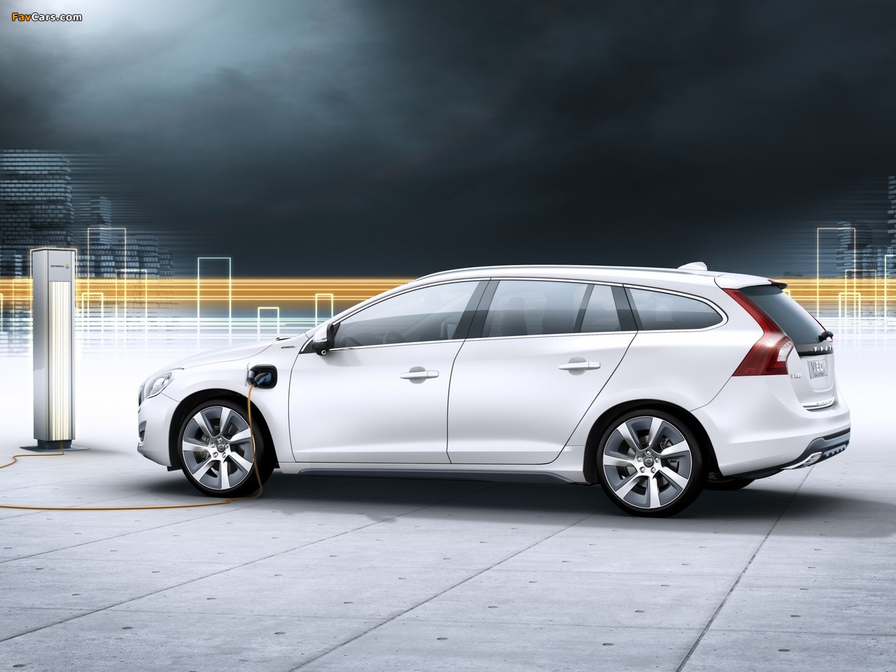 Photos of Volvo V60 Plug-in Hybrid Prototype 2011 (1280 x 960)