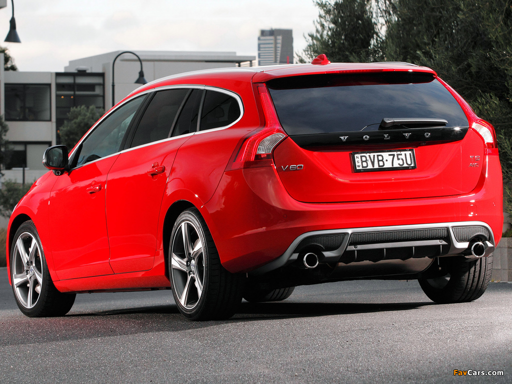 Photos of Volvo V60 R-Design AU-spec 2011–13 (1024 x 768)