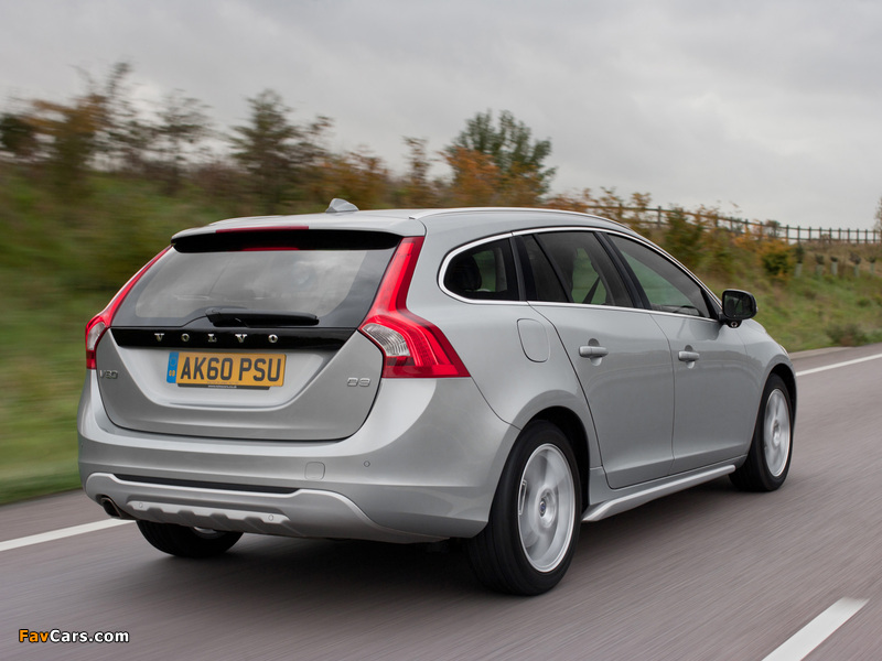 Volvo V60 D3 UK-spec 2010 pictures (800 x 600)