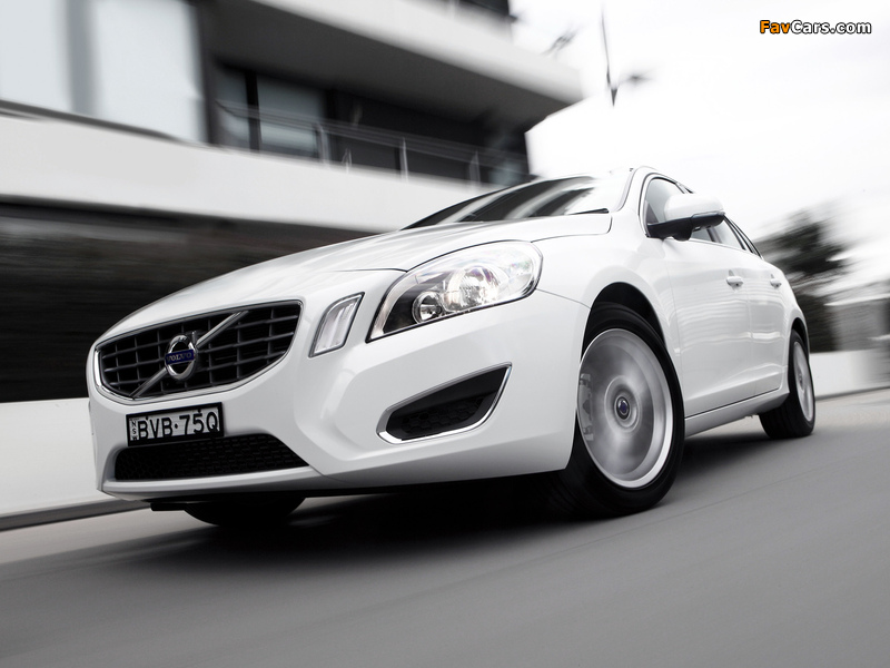 Volvo V60 T5 AU-spec 2011–13 photos (800 x 600)