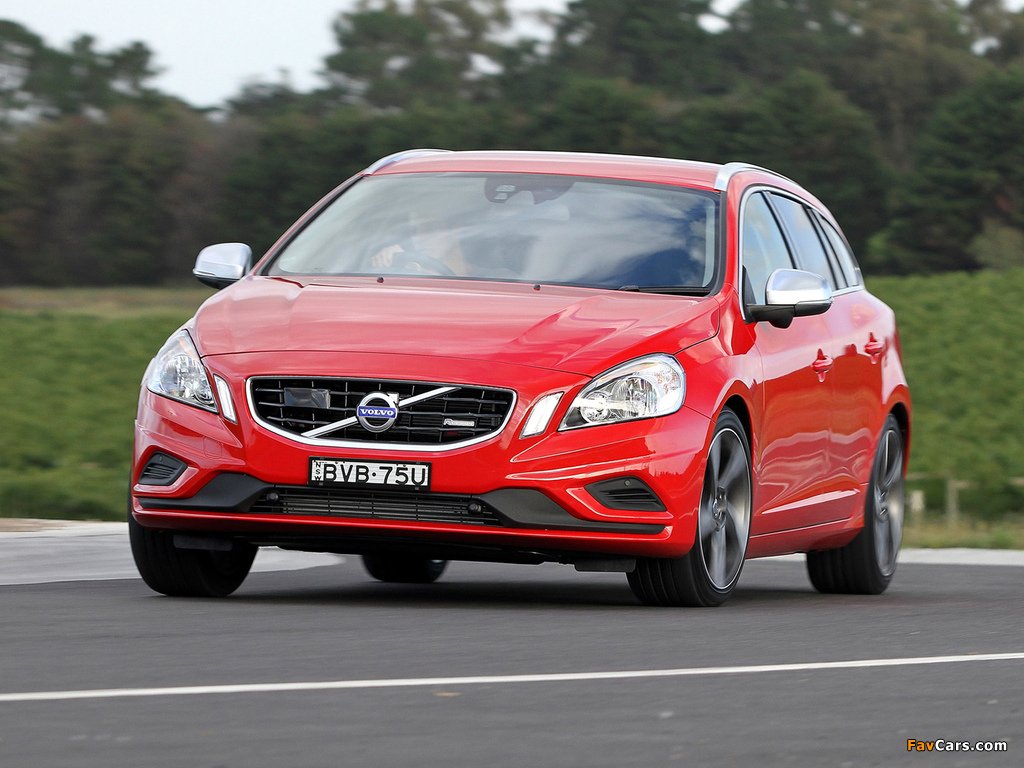 Volvo V60 R-Design AU-spec 2011–13 pictures (1024 x 768)