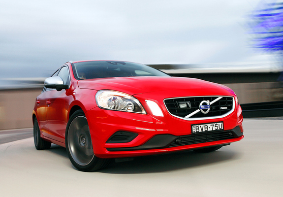 Volvo V60 R-Design AU-spec 2011–13 wallpapers