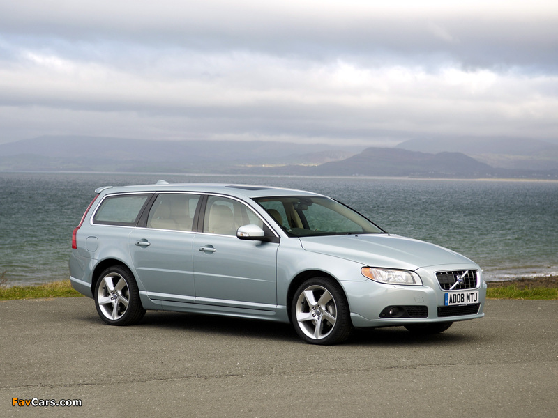 Images of Volvo V70 UK-spec 2007–09 (800 x 600)