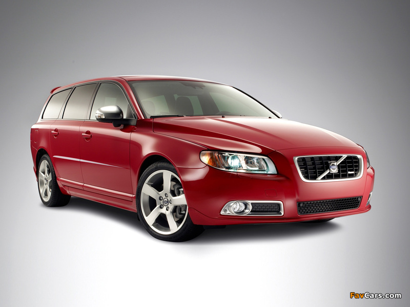 Photos of Volvo V70 R-Design 2008–11 (800 x 600)