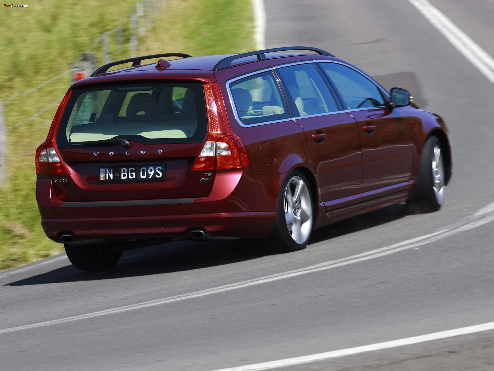 Pictures of Volvo V70 T6 AU-spec 2008–13 (2048 x 1536)