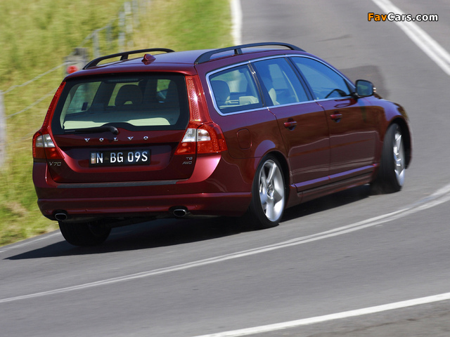 Pictures of Volvo V70 T6 AU-spec 2008–13 (640 x 480)