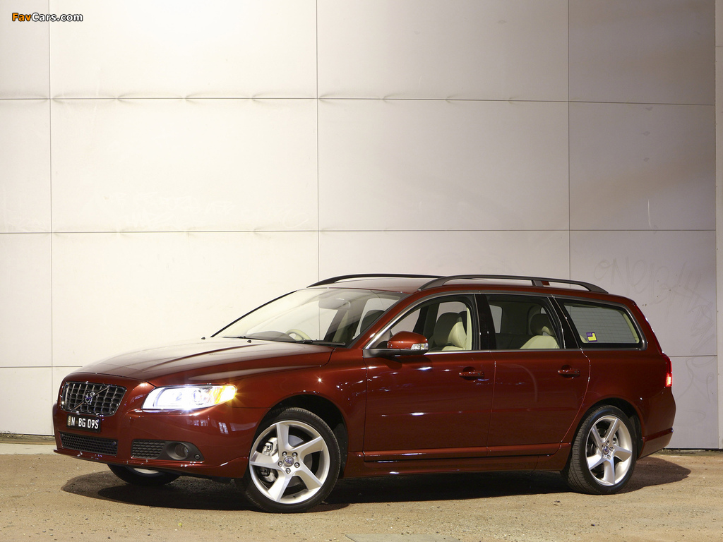 Pictures of Volvo V70 T6 AU-spec 2008–13 (1024 x 768)