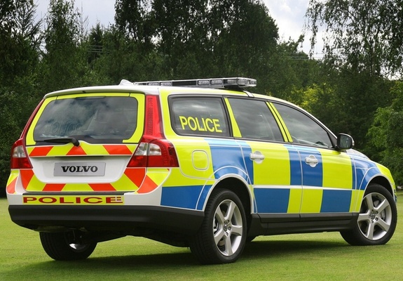 Volvo V70 Police Car 2007–09 images