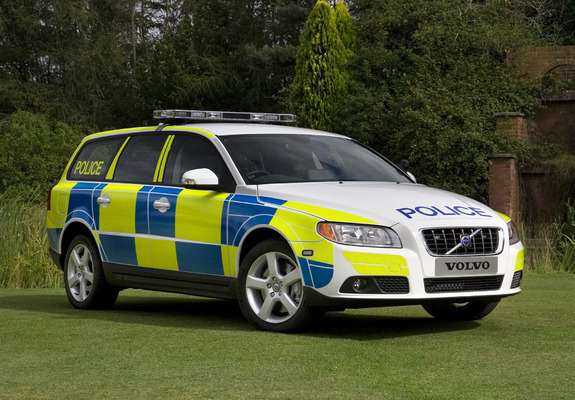 Volvo V70 Police Car 2007–09 photos