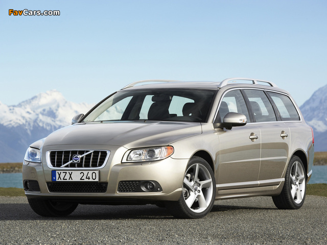 Volvo V70 2007–09 pictures (640 x 480)