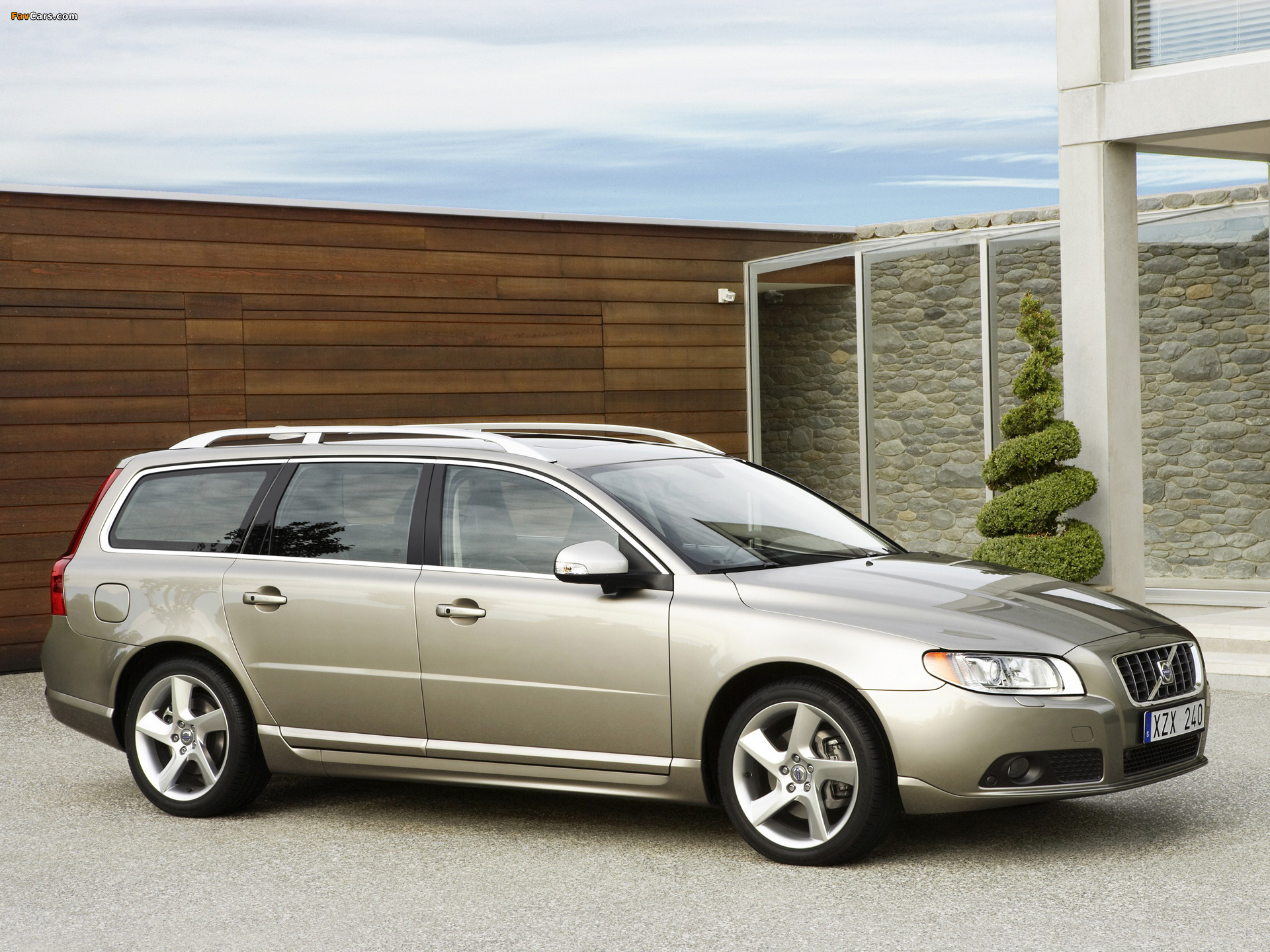 Volvo V70 2007–09 wallpapers (1920 x 1440)