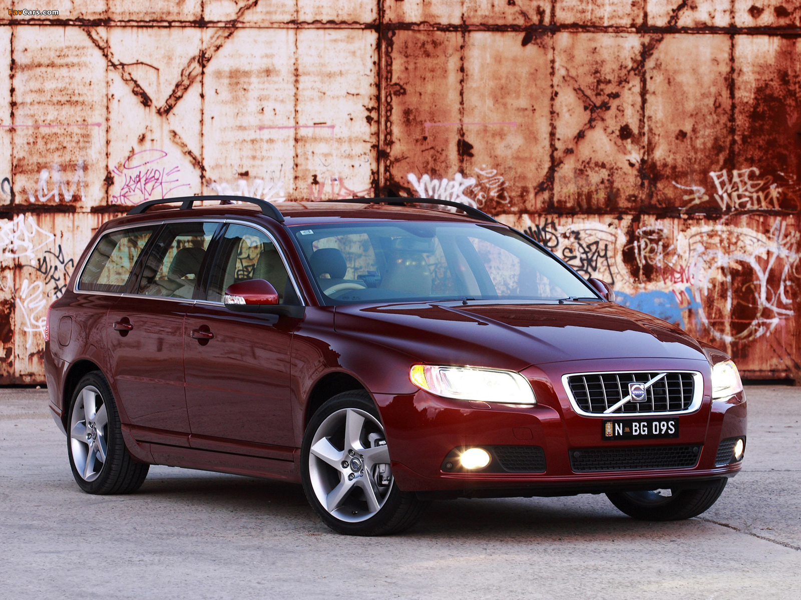 Volvo V70 T6 AU-spec 2008–13 pictures (1600 x 1200)
