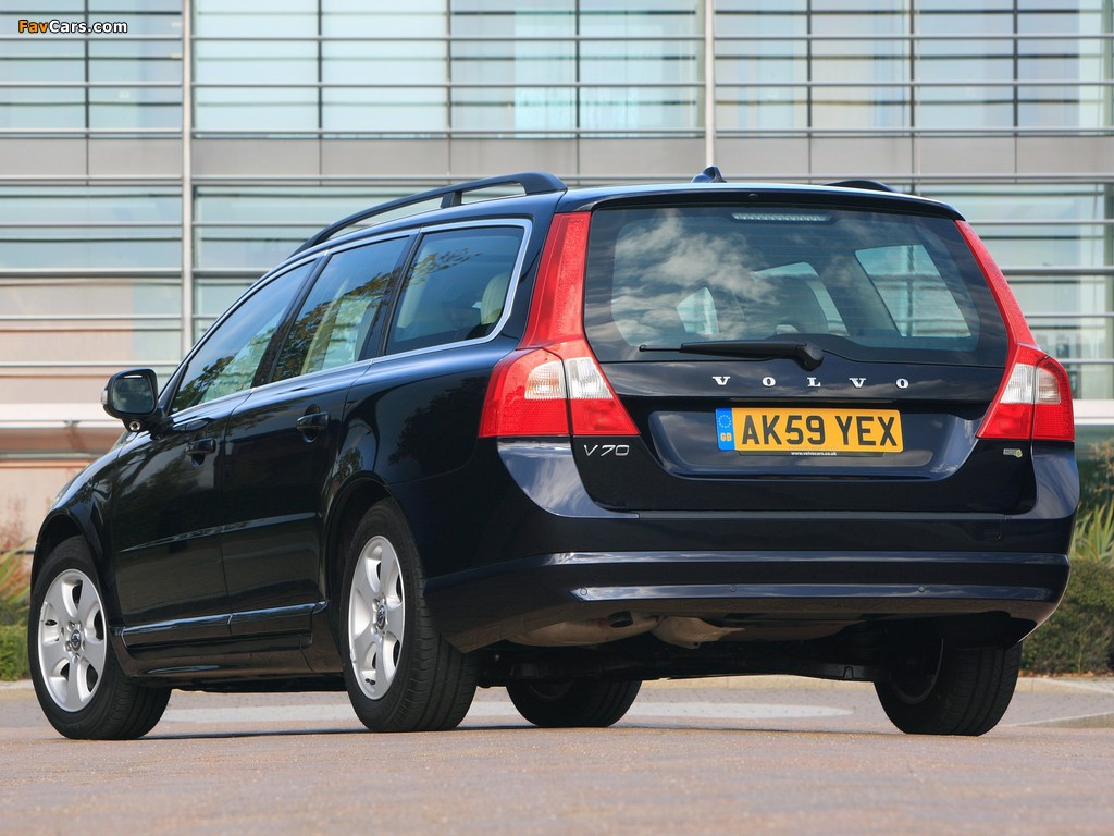 Volvo V70 DRIVe Efficiency UK-spec 2009–13 images (1024 x 768)