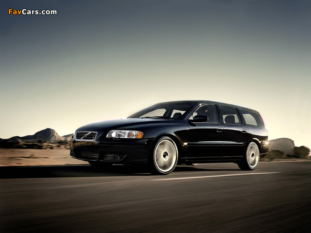 Volvo V70 R 2000–05 wallpapers (640 x 480)