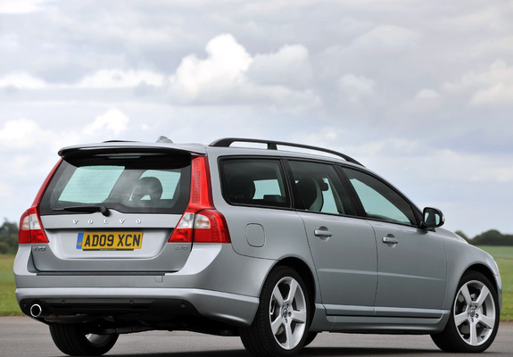 V70 R Design Se Rear Volvo V70 R-Design UK-spec 2009–11 wallpapers