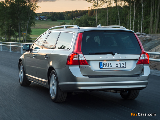 Volvo V70 D3 2009–13 wallpapers (640 x 480)