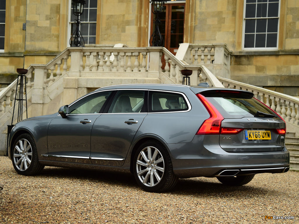 Volvo V90 D5 Inscription UK-spec 2016 images (1024 x 768)