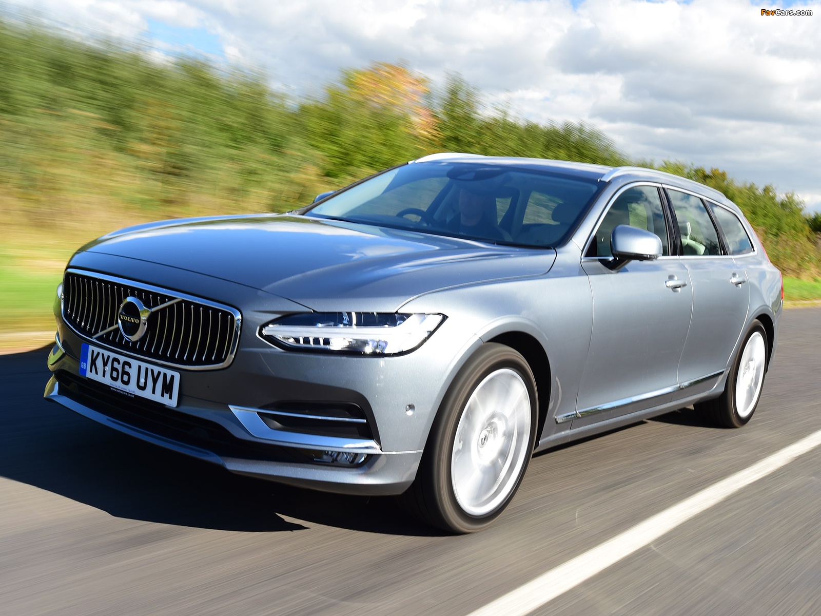 Volvo V90 D5 Inscription UK-spec 2016 pictures (1600 x 1200)