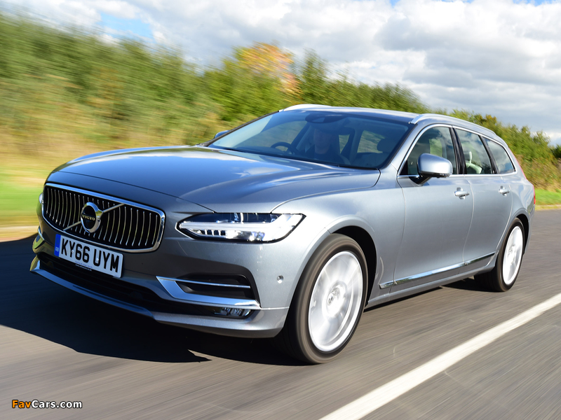 Volvo V90 D5 Inscription UK-spec 2016 pictures (800 x 600)