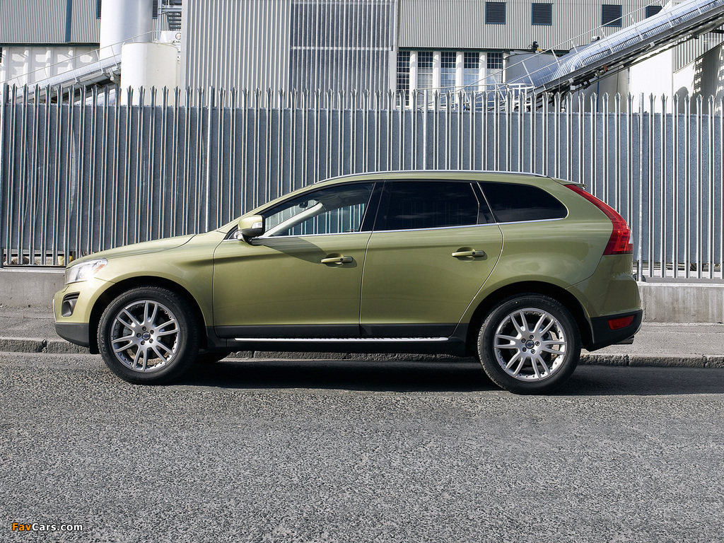 Volvo XC60 D5 UK-spec 2008 wallpapers (1024 x 768)