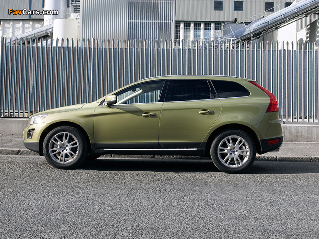 Volvo XC60 D5 UK-spec 2008 wallpapers (640 x 480)